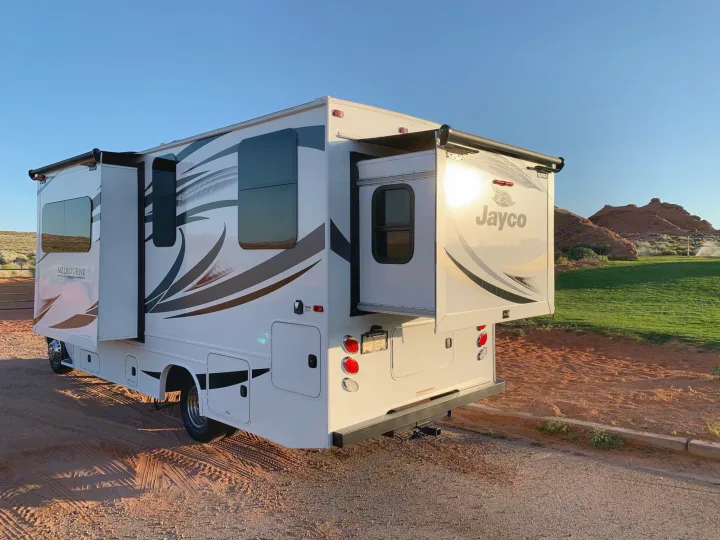 Two slide outs for extra room. Jayco Melbourne 2019