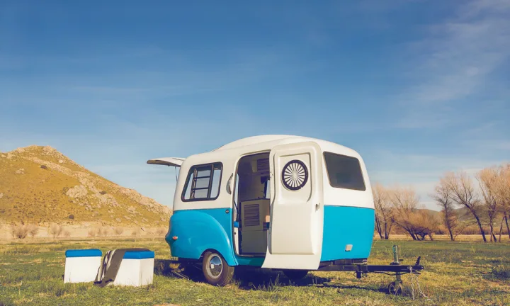 Perfectly in between a RV and a tent.  Tow with any vehicle that has towing capabilities.  Fit into any campsite.  Pack all of the fun things you want take but not have to drive a giant around!. Happier Camper HC1 2017