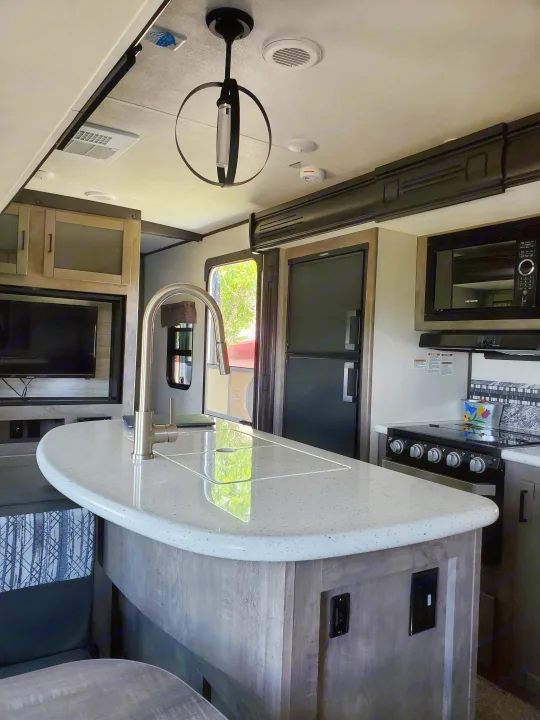Modern kitchen!. Heartland North Trail 2020