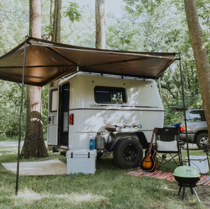 The GoBE Nomad quickly and easily transforms into a fully functional and fun campsite.. GoBE Nomad 2020