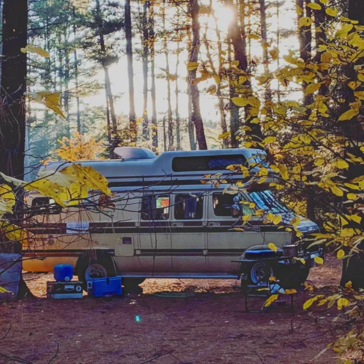 Clifford during Thanksgiving long weekend in Algonquin Park.. Dodge Dodge Bighorn 3500 Heavy Duty 1985