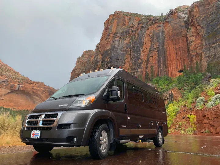 Maiden Voyage - Zion, Utah. Winnebago Travato 2019