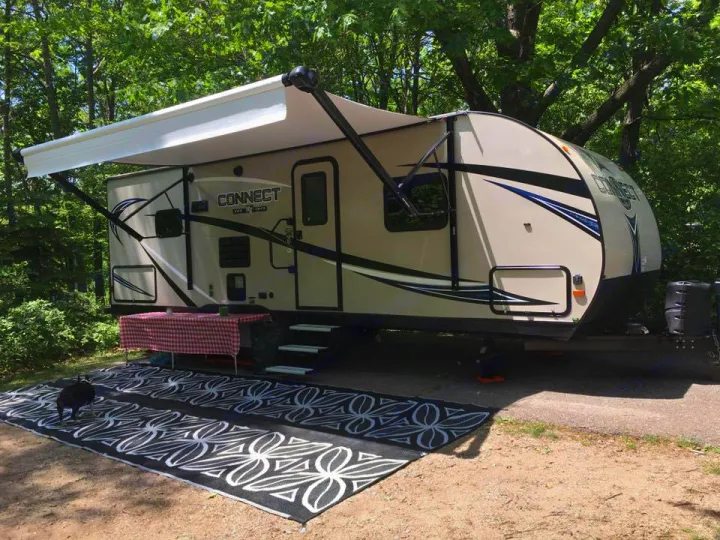 Large outdoor rug included in rentals. Other Other 2017