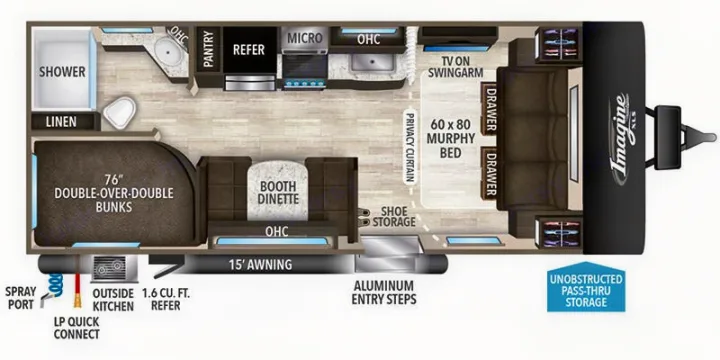Grand Design Imagine XLS 21BHE 2019