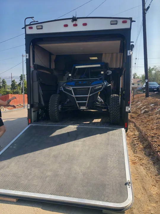 Bring your toys wherever you go!. Forest River Stealth 2018