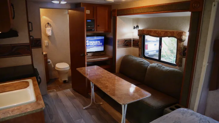 Full Table for Dinner or Work. Skyline Joey 2014