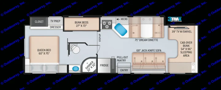 Thor motor coach Ford E450 V8 2021