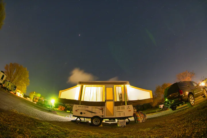 a photo from nov 2020 at capital city koa. Forest River Rockwood Freedom 2013