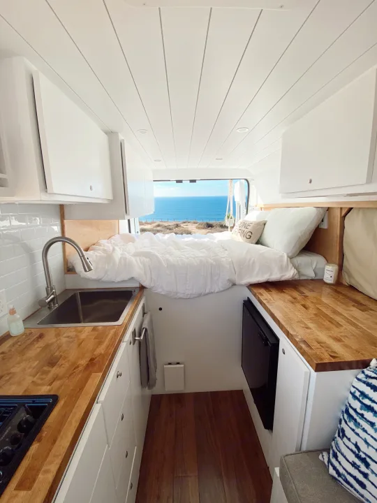 Lots of counterspace and storage available!. Ram Promaster 2500 High roof 2014