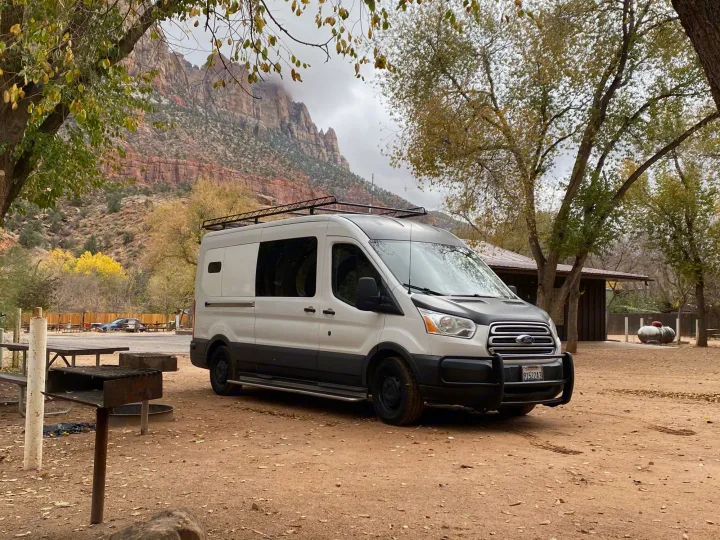 happy camper. Ford Transit 2018