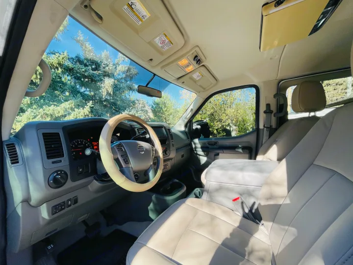 leather interior, heated seats, very comfortable for long trips.. Nissan NV 3500 HD 2020