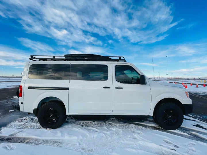 Brand new Thule Gear Carriers. Nissan NV 3500 HD 2020