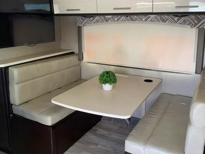 This folds down into a bed.. Thor Motor Coach Axis 2019