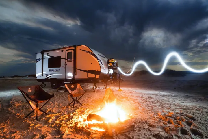 This was taken down at the beautiful beach in Port A!. Keystone Bullet 2019