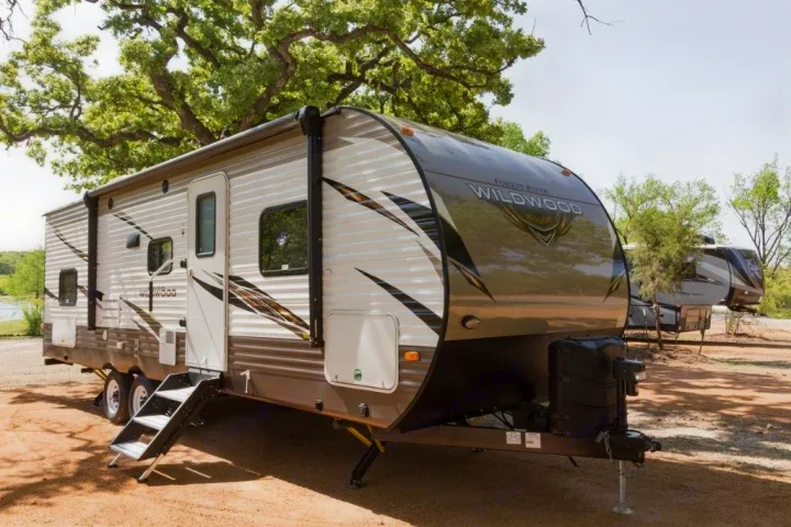 Exterior. Forest River Wildwood 28DBUD 2018
