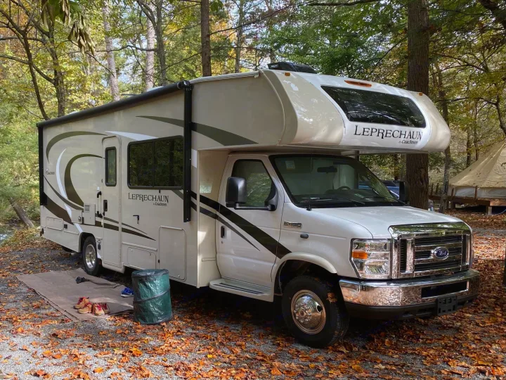 Fall in the Great Smoky Mountains.. Coachmen Leprechaun 2021