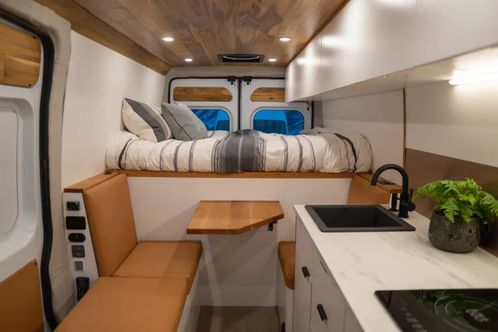 Interior shot . RAM Promaster 2019