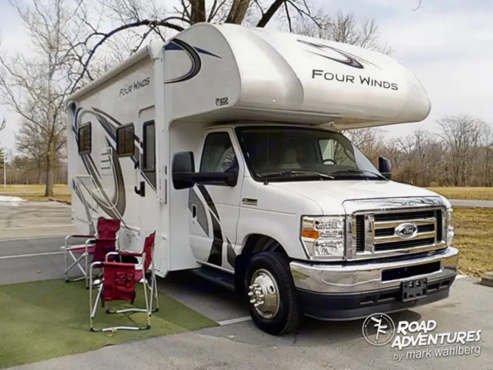 Front passenger side. Thor Motor Coach Four Winds 22E 2022