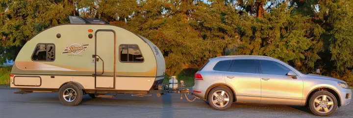 Easily towed by Suvs. Forest River R-Pod 2016