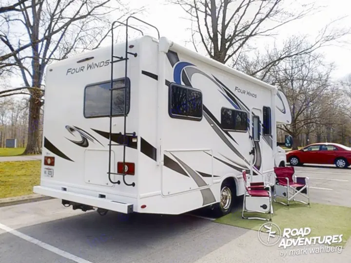 Rear passenger side. Thor Motor Coach Four Winds 23U 2022