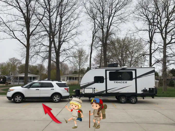Most Midsize SUV's Can Tow This Travel Trailer! This Trailer with All Amenities I Offer Loaded Will Weight Approximately 5000 Pounds.. Forest River Tracer 2021