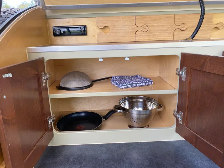 We include all the basic tools you'll need for cooking except pots, pans, propane, and the cooking stove are offered as an add on.. Aero Steel HC 2018