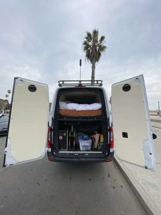 Super comfortable Custom Queen Sized Mattress. Mercedes-Benz 4x4 Sprinter mwb 2019