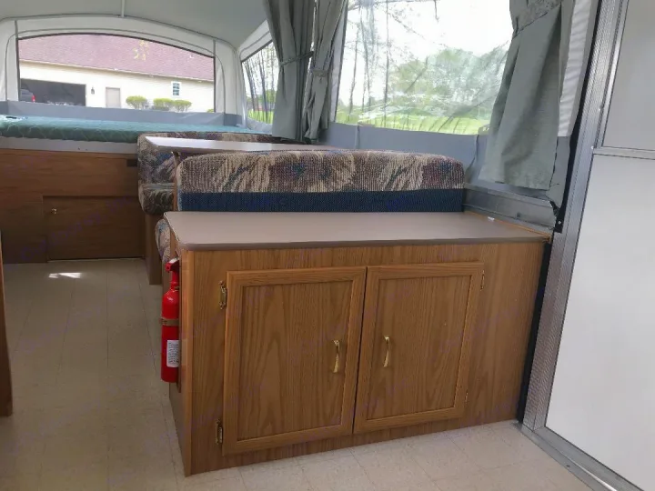 Put your stuff in here.. Coleman Other 2000