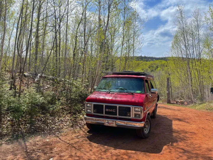 Springtime feels in Copper Harbor, the Vans favorite UP getaway.. Gmc Other 1991