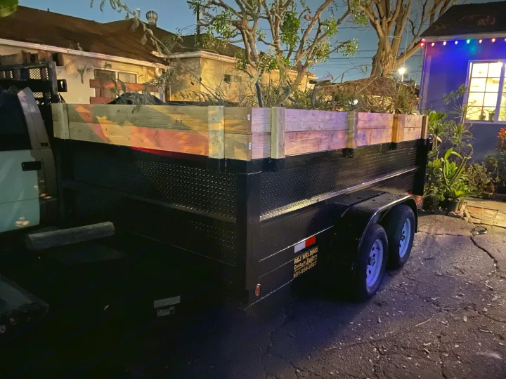 R&J dump trailer 2020