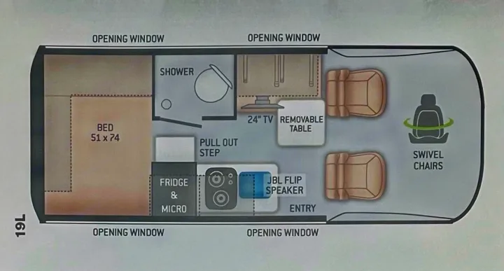 Everything you'll need right where you need it.. Thor Motor Coach Other 2022