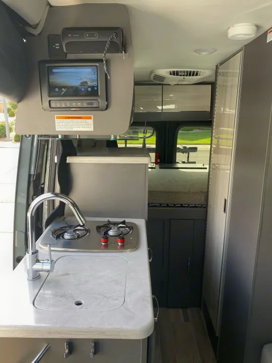 Plenty of room to cook and clean up after a long days adventure.. Thor Motor Coach Other 2022