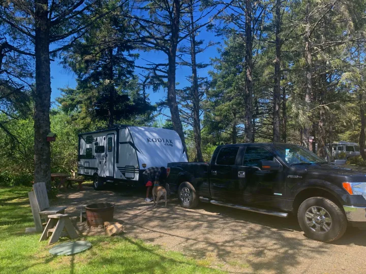 At only 4102lbs, Pango is easily towable by most trucks and SUVs. Dutchmen Kodiak 2021