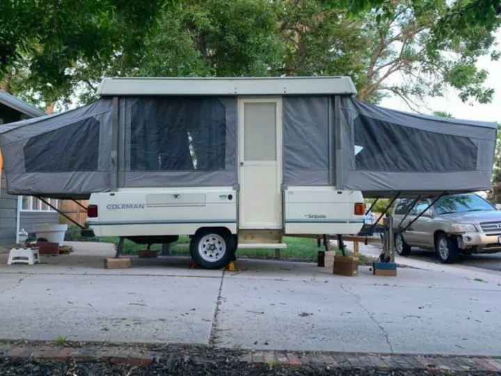 Ain't she just the cutest!. Coleman Americana Sequoia 1991