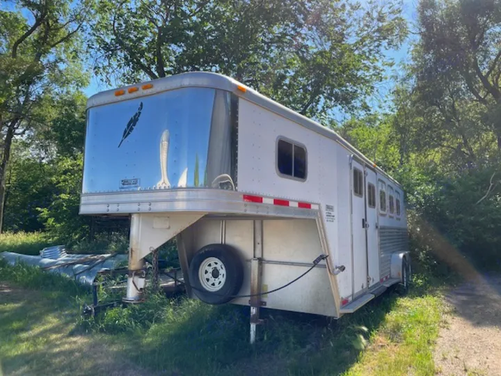 Featherlite Horse Trailer . Featherlight Trailers 8546 1997