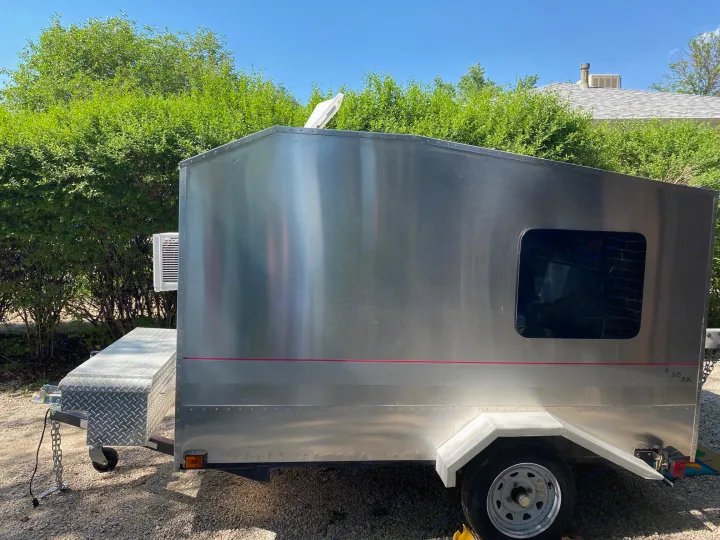 Light weight camper can tow with anything! . Custom Camper Trailer 2020