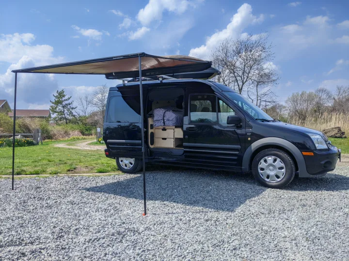 15ft long & 8.5ft tall allow for ease of driving, parking & maneuverability. Ford Transit Connect 2012