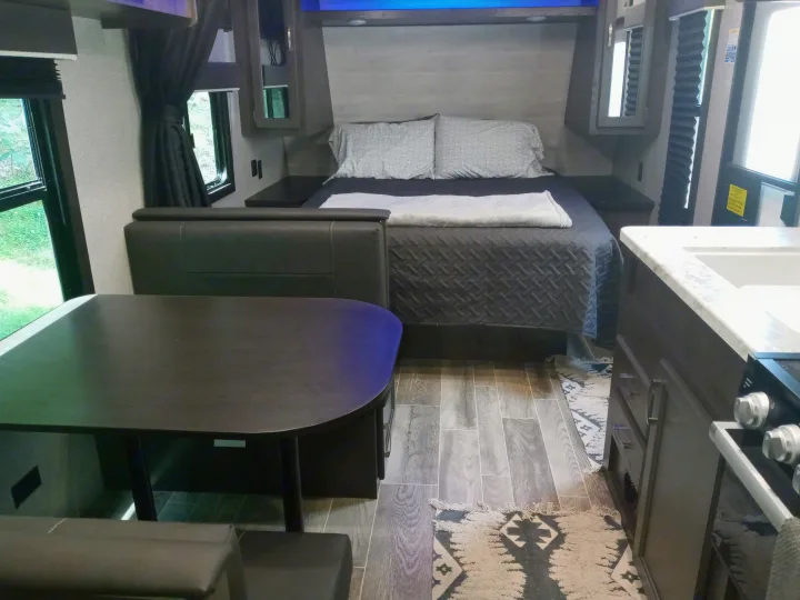 Looking toward front of trailer from inside.. Jayco Jay Flight 2021