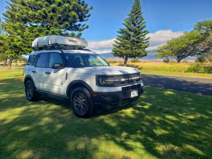 Easy Camping Maui Located in Kahului - Ford Bronco Sport, Roofnest Condor, 4x4 Vehicle, Camping, Recreation, and Snorkel Gear Rental . Ford Bronco Sport 2021