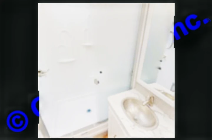 Experience comfort in this RV rental! Clean RV bathroom with a white shower, glass door, and a modern vanity with sink and mirror.. Coachmen Mirada A-Class 2022