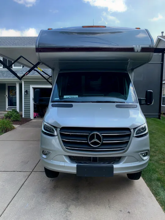 Front of RV. Winnebago View 2022