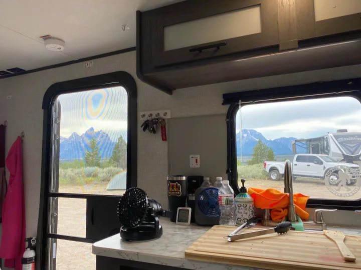 cooking with a view. Dutchman Aspen Trail 2021