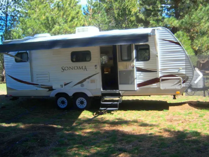 This picture was taken at San Gorgonio Campground. MVP Sonoma Se 2016