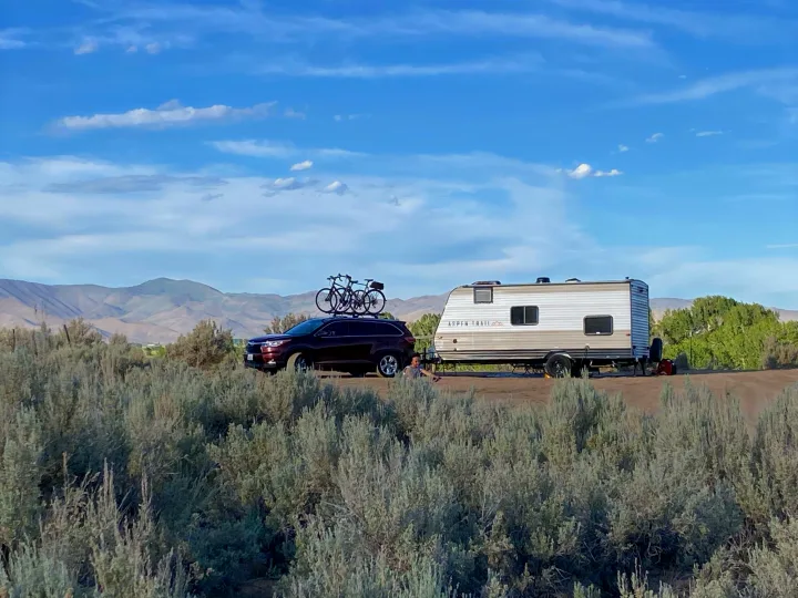 Boondocking with a view!. Dutchman Aspen Trail 2021