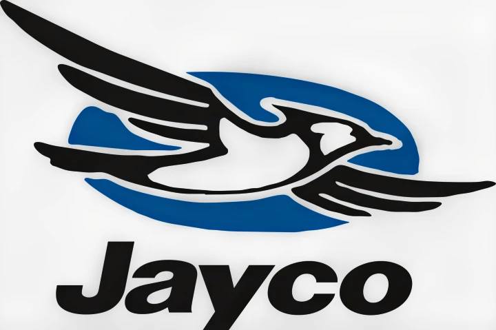 Jayco RV logo, a trusted brand for RV rentals, camping, and outdoor travel. The logo features a stylized bird.. Jayco Other 2021