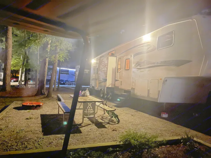 Outside Night Time. Keystone Raptor 2007