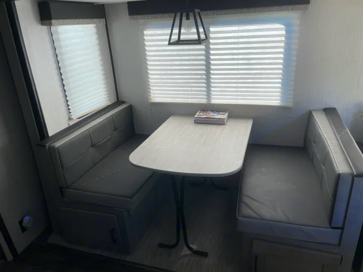 Spacious eating area that also turns into additional soles ping area if needed.. Other Other 2021