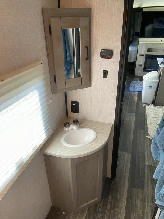 Sink with hot water and medicine cabinet.. Other Other 2021