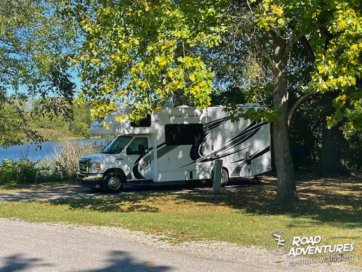 Scenic shot of your future vacation home!. Thor Motor Coach Four Winds 22E 2022