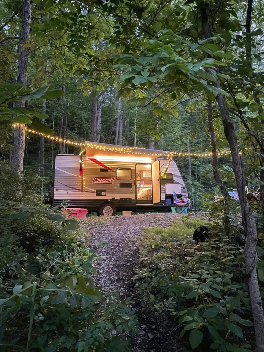 Cozy up under the stars or the twinkle lights when you book a stay in the Cozy Coleman. Coleman Other 2018
